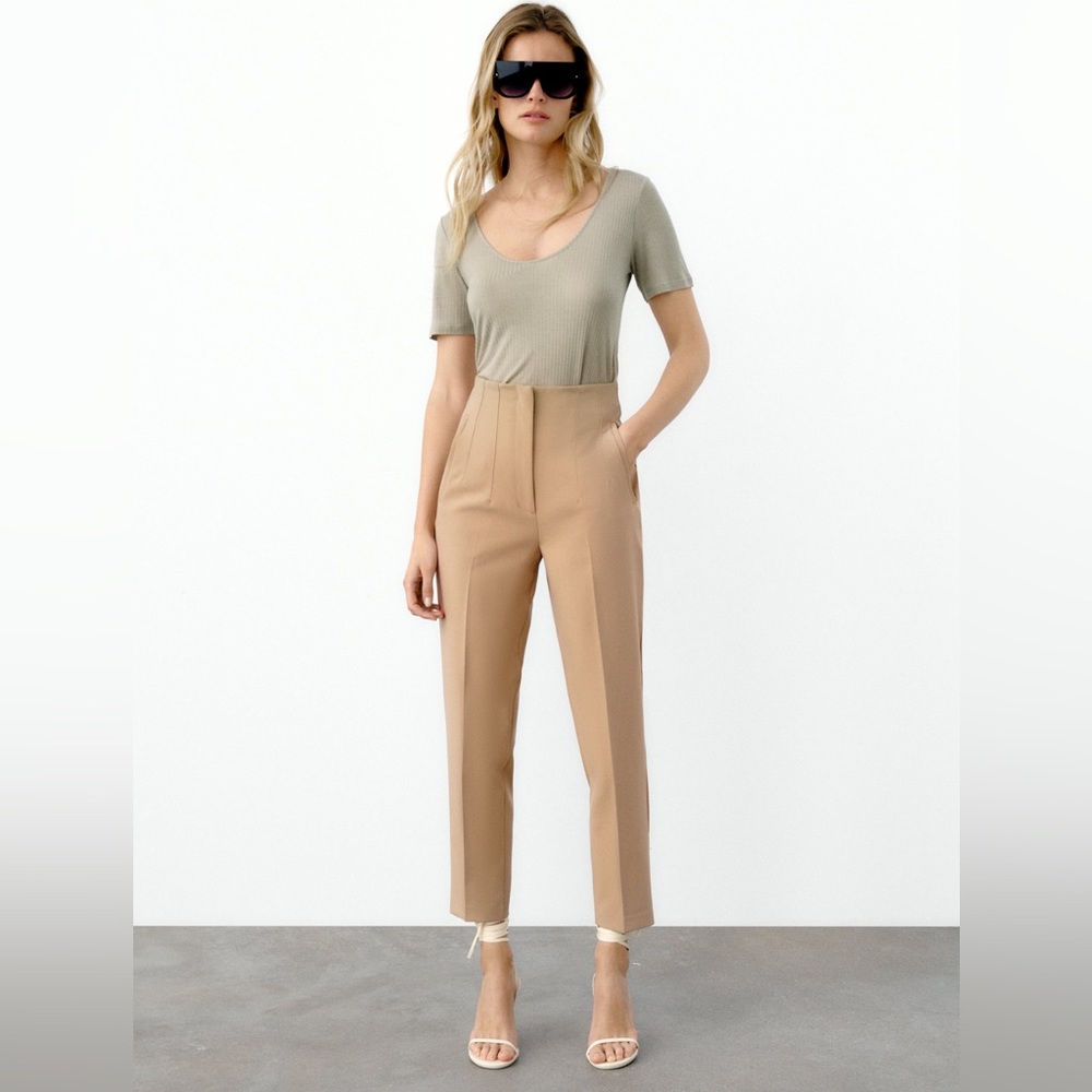 🔥🔥🔥Zara High Waisted Trousers Pants